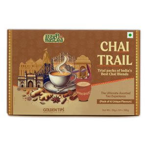 Chai Trail Packs of India's Best Chai Blends (30g X 10 Packs)