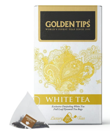 Exclusive Darjeeling White Tea Full Leaf Pyramid Tea Bags
