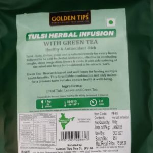 Tulsi Herbal Infusion with Green Tea